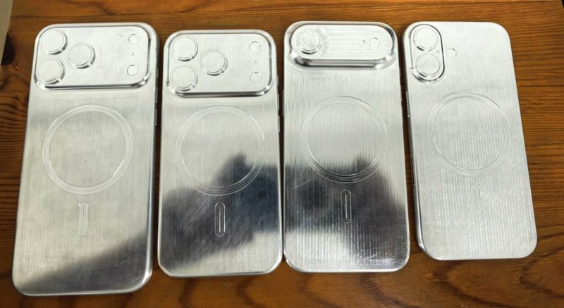 iPhone 17 模型机外洩，Air 让其他型号显得有点粗胖
